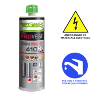 Ancorante chimico Certificato CE Opzione 1 Gebofix VE-SF 410 ml - G&B