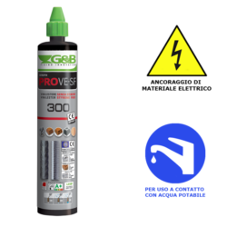 Ancorante chimico Certificato CE Opzione 1 Gebofix VE-SF 300 ml - G&B