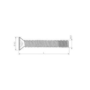 SFS INTEC - Vite Autofilettante SPT per Fissaggio Martelline su PVC - 5x50mm